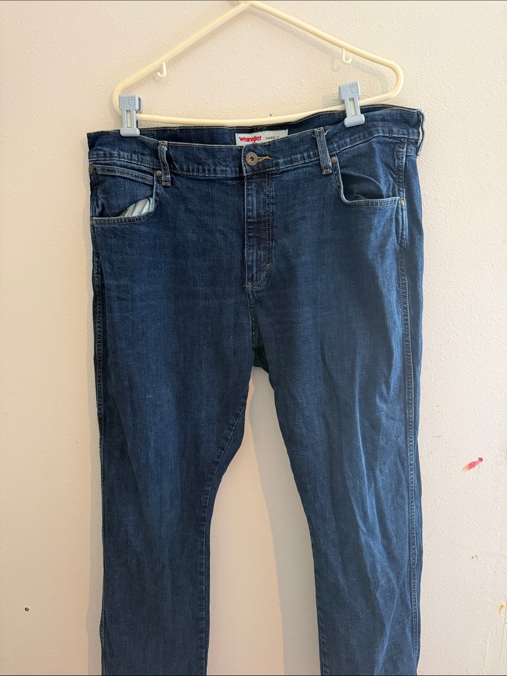 Wrangler Men’s Slim boot Indigo Denim Jeans
